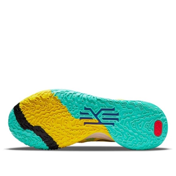 Nike Kyrie 7 ‘1 World 1 People’ Yellow Strike Basketball Shoes Size 7 main image 6